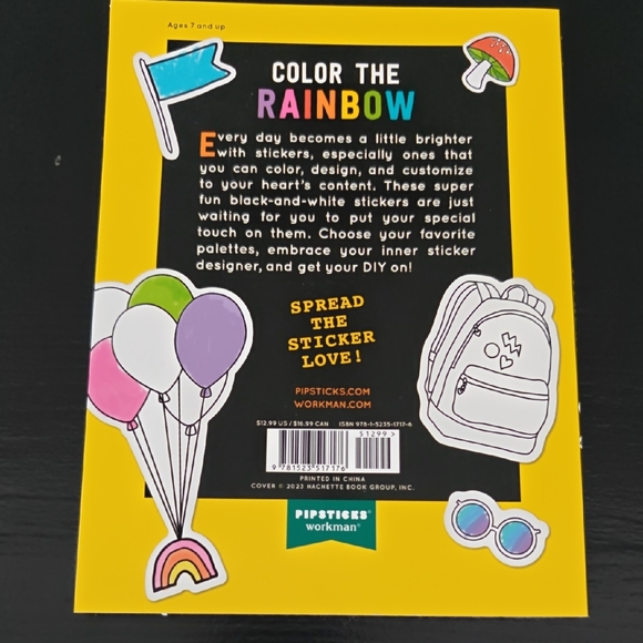 Color Your Own Sticker Book - Picture 4 of 9